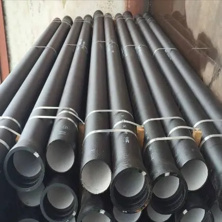 ISO 8179-2 Zinkreiches Anstrichmittel beschichtetes Gussrohr / für Wüsten- und Marinepipelines photo-5