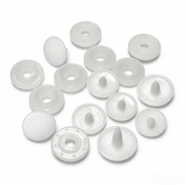 Printed Logo Bulk Supply Plastic Snap Fastener TS09 9mm for Fabric Totes and Pouches