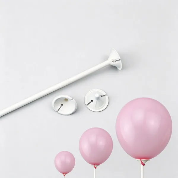 Heavy-Duty Pulp Molding Balloon Holder with Reinforced Rim, 100% Bagasse Fiber, PFAS-Free Biodegradable Party Base