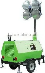 Used Kubota Engine Generator Mobile Light Tower photo-5