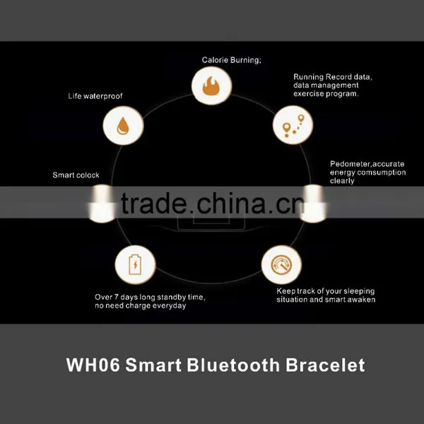 Original Oband T2 WH06 Wireless Bluetooth 4.0 Smart Bracelet Intelligent Band Fitness Tracker Smart Wristband For Samsung/iPhone photo-6
