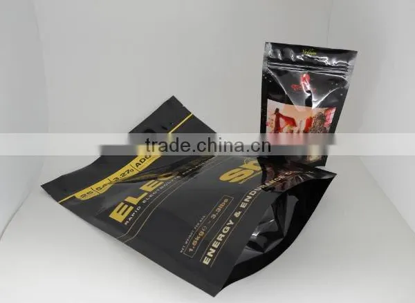 Laminated Plastic Packaging Bag With Zip Locking