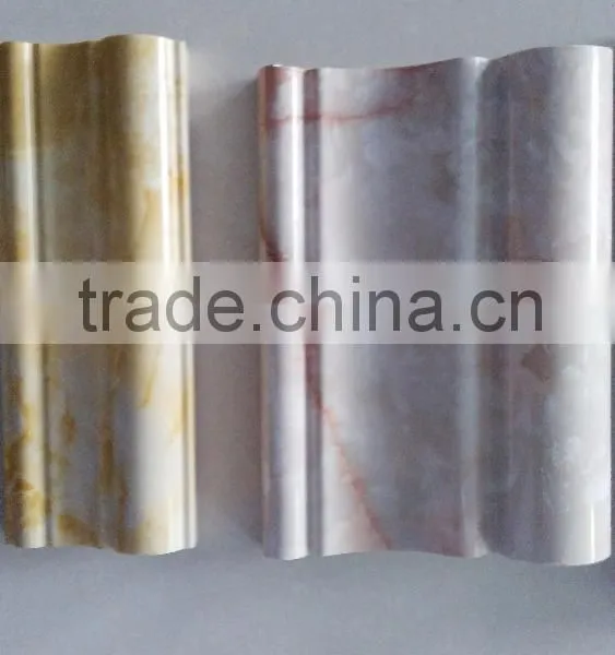New Devoloped PVC Imitation Marble Skirting Board Production Line photo-4