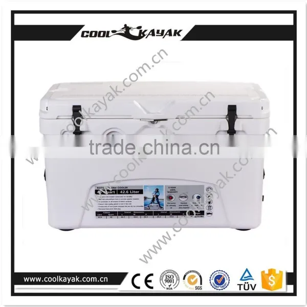 Kuer 45QT Insulator Beer Coolers for Sale Marine Cooler Box Made in China Food Transport Cooler Box Better Than Cooler Box Quality Choice photo-2