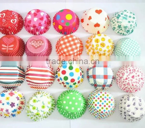 Grease-proof Printed Paper Baking Cups for Cakes photo-3