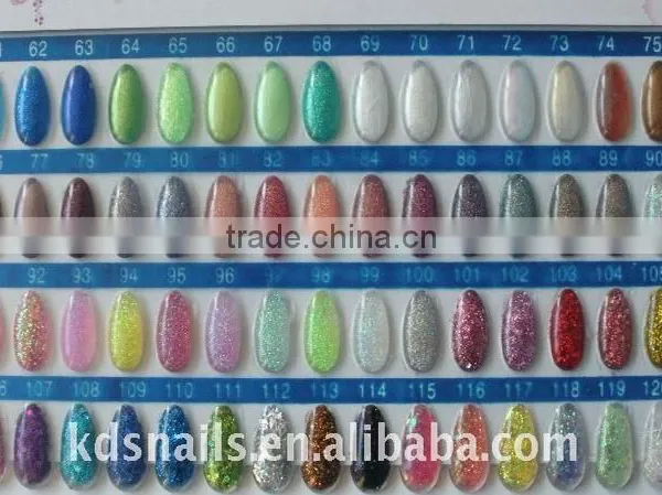 Soak off Glitter uv Gel /color Nail Gel photo-2