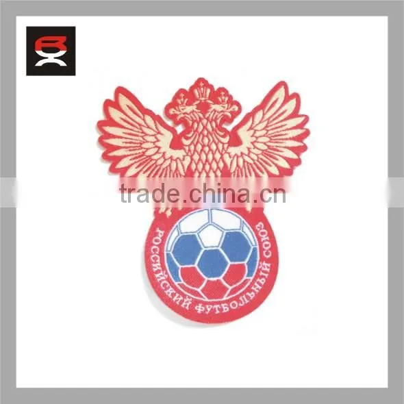 Irregular Shape Iron on Woven Badge/woven Patch photo-2