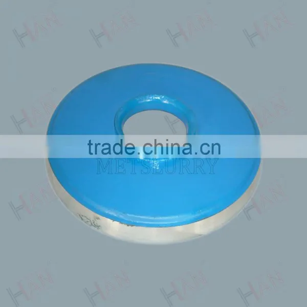 China Uesd Pump Parts High Efficiency Rubber Impeller photo-2