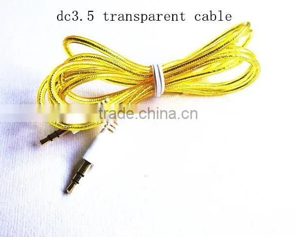 DC3.5 Transparent Cable Data Link Six Colors photo-3