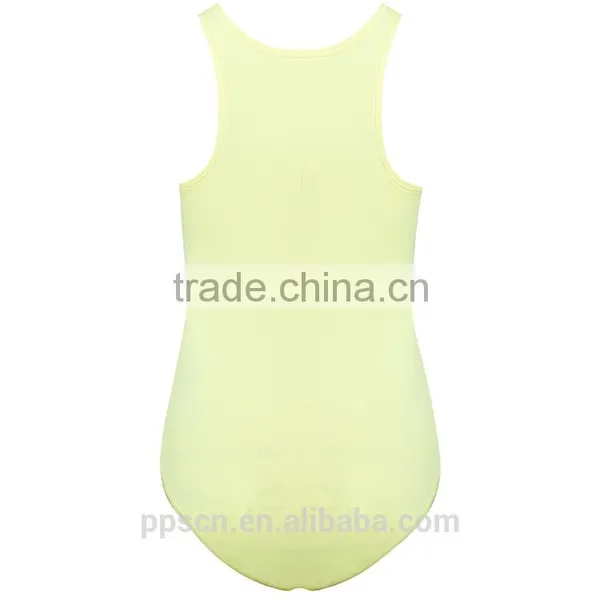 OEM Hot Selling Wholesale Beaded Yellow Color One Piece Playsuit Jumpsuit for Women 2016 Quality Choice photo-4