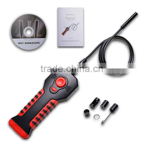 Borescope Endoscope 8.5mm Camera 6 LED 1m Tube WIFI HD Inspection Camera photo-6