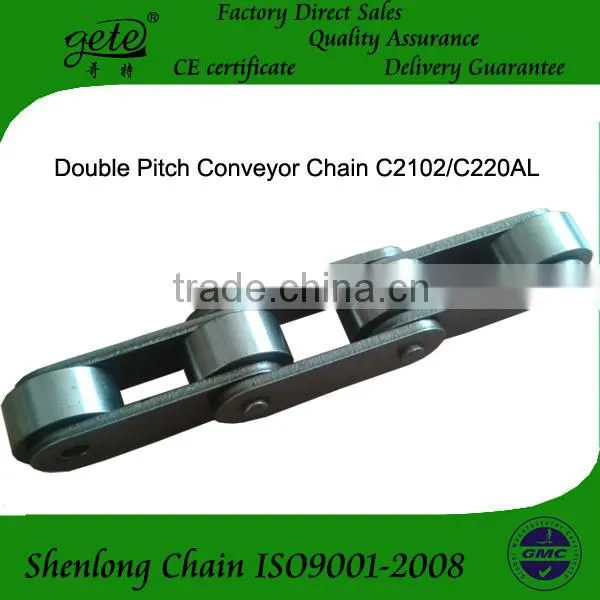 C2102H Heavy Series Double Pitch Conveyor Chain With Big Roller photo-3