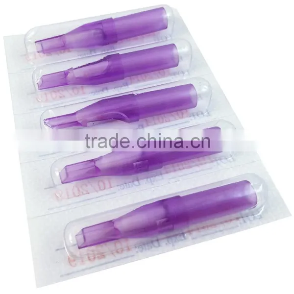 N601-4 NEW Plastic Disposable Tattoo Needle Tips - Round/Flat/Diamond Tips