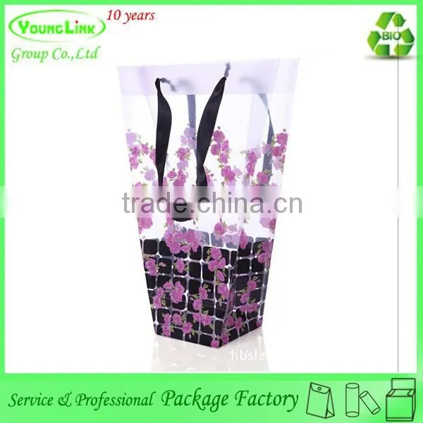 Professional Fashion Customized Plastic Soft Loop Handle Bag for Clothing photo-4