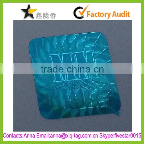 2015 Accept Custom Security Holographic Label Hologram Label