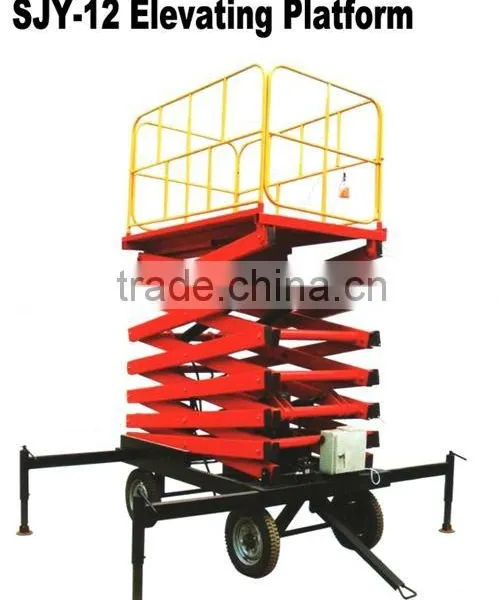 Steel Hydraulic Elevated Platform.