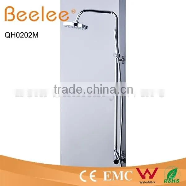 Solid Brass Thermostatic Shower Set With Top Shower Hand Handle Shower photo-2