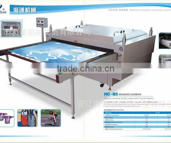 Hydraulic Sublimation Swim Suit Heat Transfer Printing Machine photo-3