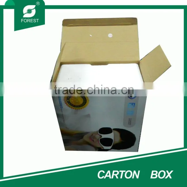 FANCY PRINTED CUSTOM PACKAGING WHITE CARTON BOX photo-4
