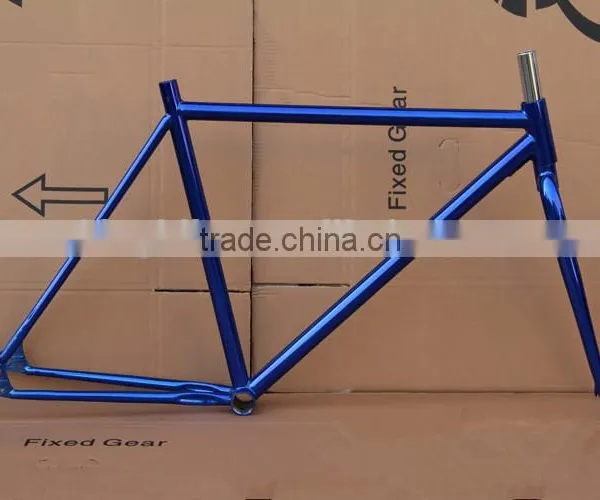 High Speed 20" Mini Velo Frame Chrome Fixie Mini Bike Cheap China Fixed Bike Frames photo-5