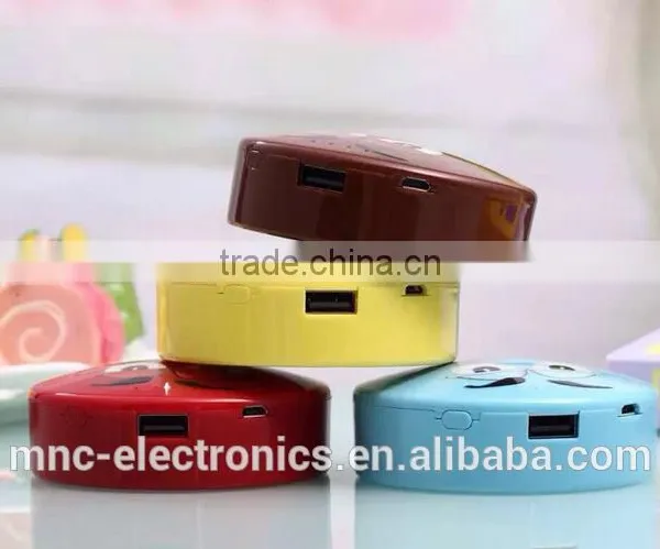 Promotion Gift Personalized Logo Printing Round Shape Smart Mobile Battery Pack Power Bank Charger With Micro Usb Charging Cable Supplier's Choice photo-4