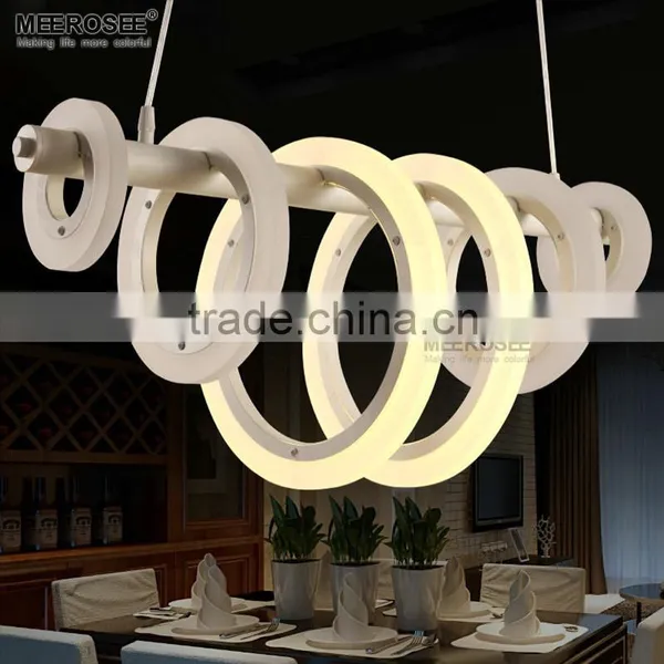 New Arrival LED 6-Ring Suspension Light Acrylic Circle Lamp MD83080 photo-2