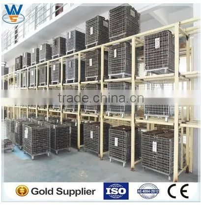 Zinc Plated Steel Welded Wire Mesh Pallet Cage photo-5