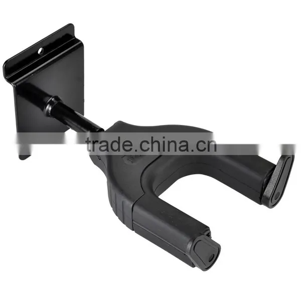 Auto Lock Guitar Hanger Driven By Gravity Made of Steel / Rubber / Wood Material photo-5