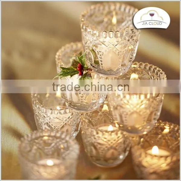 Glass Candle Holder Glass Candle Jar
