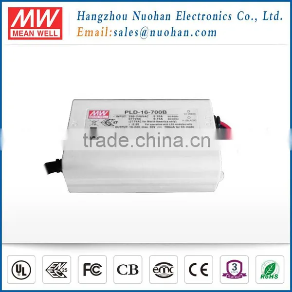 Mean Well 16w 700ma Led Driver With PFC Function/16w Switching Power Supply/16w 700mA Led Driver photo-5