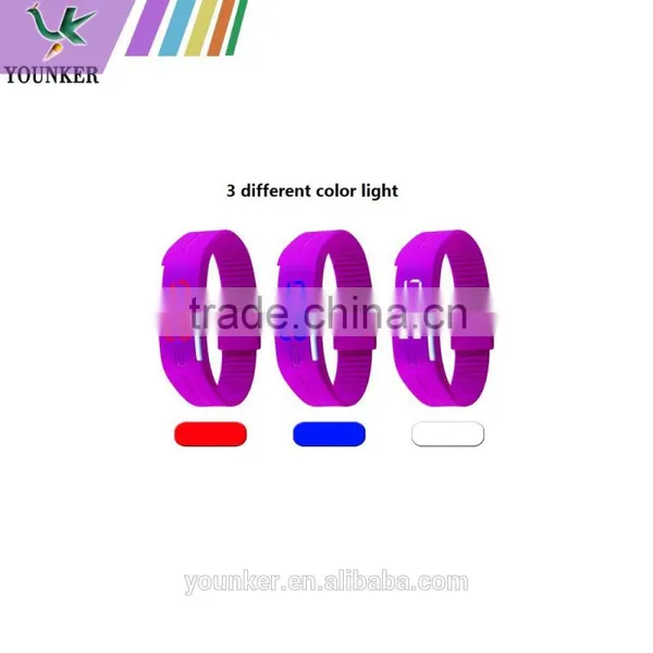 WATCH BAND DIGITAL SILICON LED WATCH photo-3