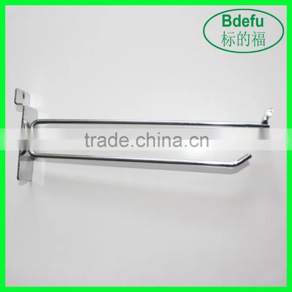 Chrome Slatwall Display Hook With Price Tag photo-2