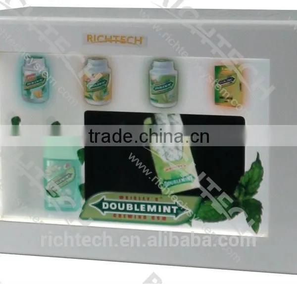Richtech 12.1'' Transparent See Through LCD Display Showcase for Advertising photo-4