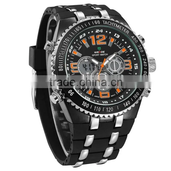 WEIDE WH1107-3 30 Meters Waterproof Plastic Band Watches for Resale World Cup Promotional Items photo-4