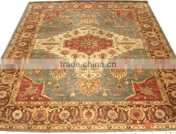 Persian Design Hand Knotted Wool Carpets photo-5