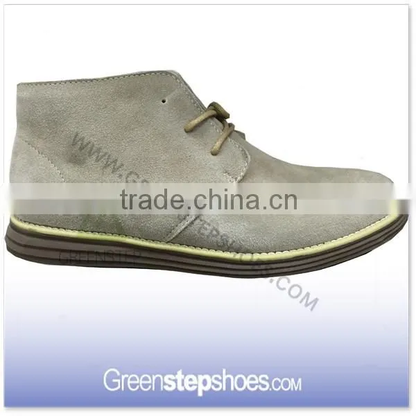 Fashion High Neck Men Leather Shoes photo-2