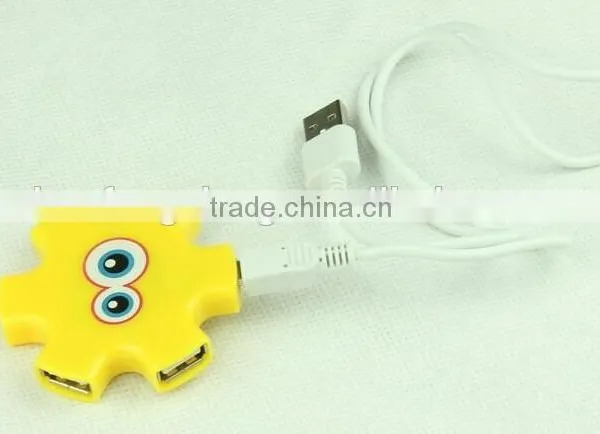 Wholesale Lovely 4 Port Usb Hub With Carambola Shape