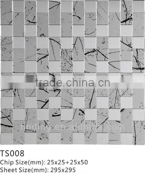 Self-adhesive Acp Mosaic Aluminium Composite Wall Panel Ceramic Tile photo-3