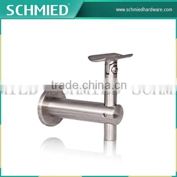 Stainless Steel Railing With Deco Cover Balcony Adjustable Stair for Round Pipe Handrail Bracket photo-4