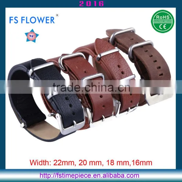 FS FLOWER - Wholesales Watches Strap Claf Genuine Leather Strap