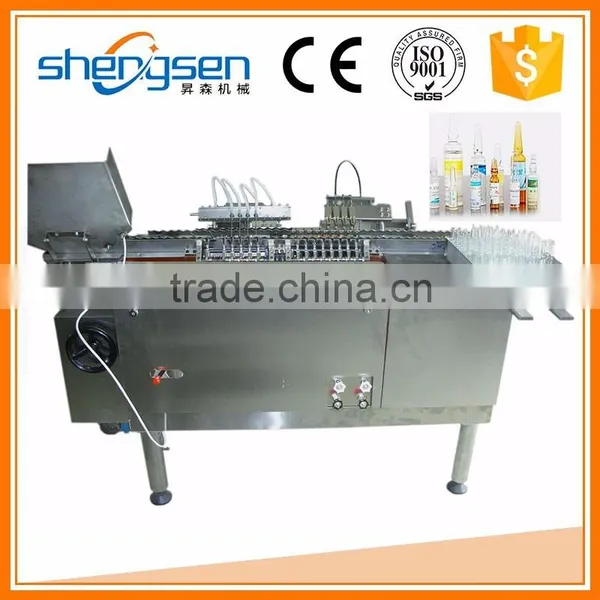 Custom Made Professional Custom Ampoule 4 Nozzles Sealing and Filling Ampoules Machine