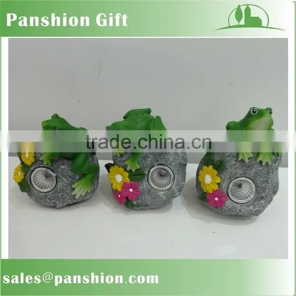 Decorative Garden Light Resing Animal With Solar Light