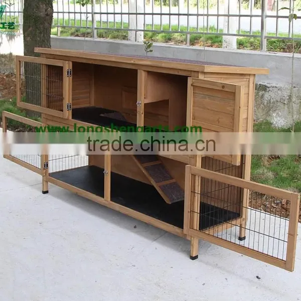 Ourdoor Wooden Rabbit Hutch photo-2
