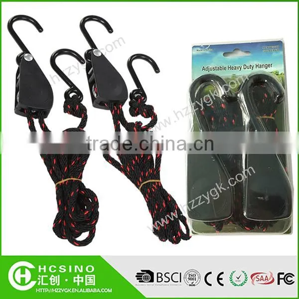 1/4 Inch Heavy-duty Adjustable Rope Ratchet,reflector Hanger With SS Hook photo-5