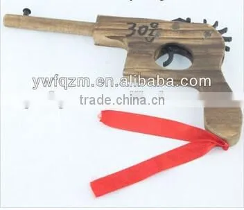 Hot Sell Low Price Wooden Gun Toy for Kids photo-2