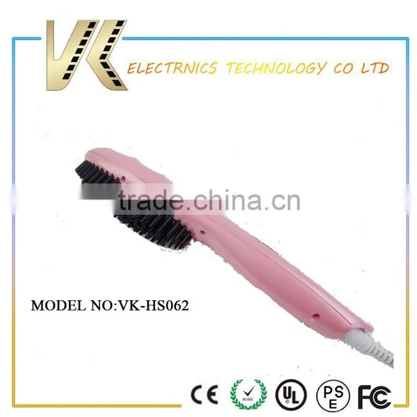 VK PTC Heater Magic Hair Straightener Brush Comb photo-2