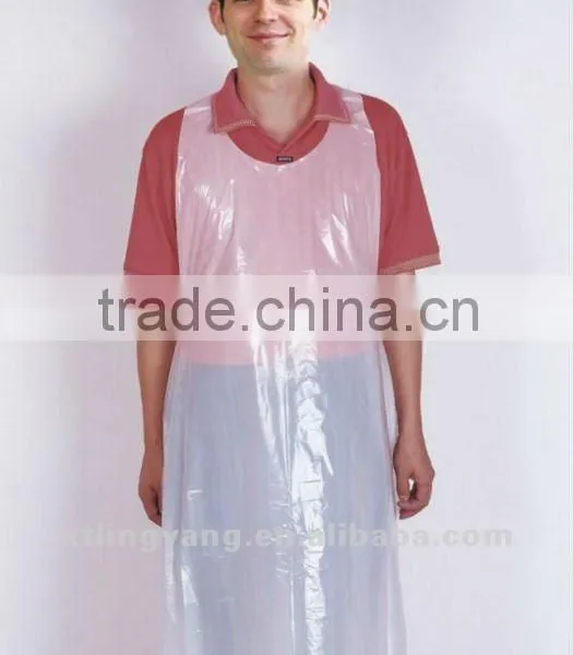 Children's Large Disposable Plastic Aprons photo-2
