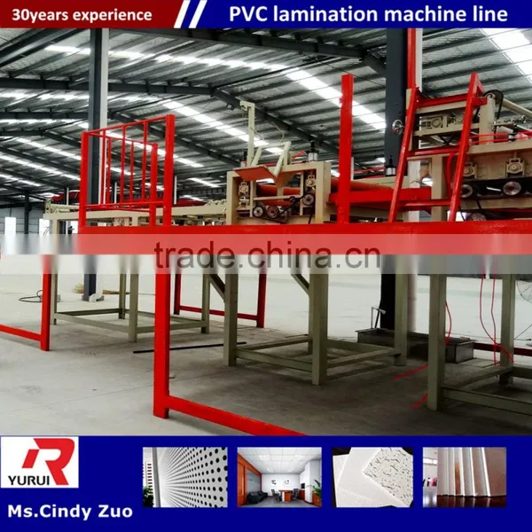 Gypsum Ceiling Board for Exported/pvc Laminated Gypsum Board Equipment photo-4