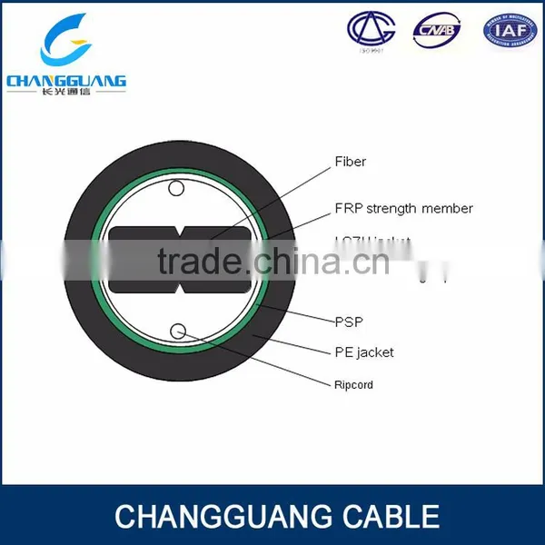 Cable Manufacturer Changguang Fiber Optic Equipment Ftth Bow-type Drop Cable for Duct Communication Cables photo-4