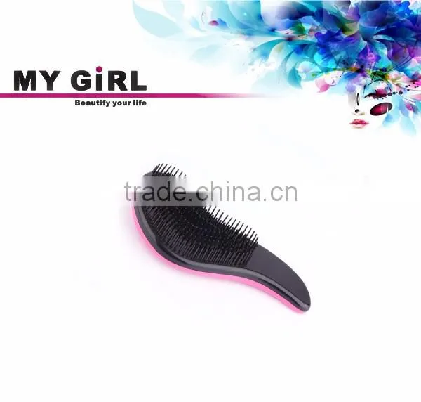 Good Peputation Factory Price Injection Molding Pink Hair Brush photo-6